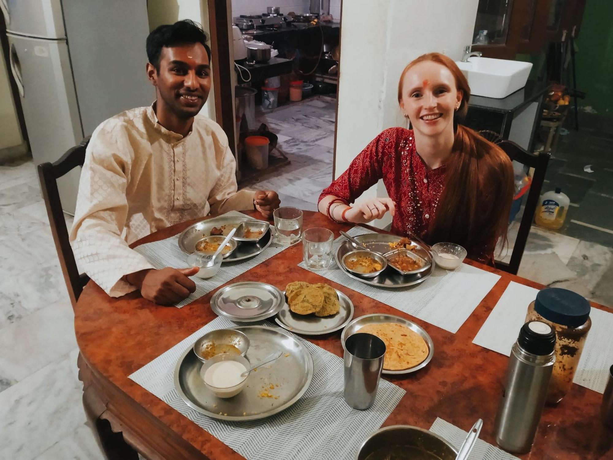 Shanti Niketan Hostel And Homestay Варанаси Екстериор снимка